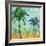 Paradise Palms-Bee Sturgis-Framed Art Print