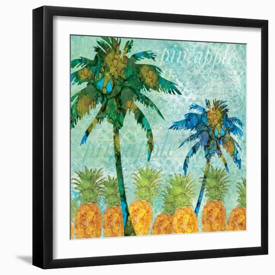 Paradise Palms-Bee Sturgis-Framed Art Print