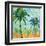 Paradise Palms-Bee Sturgis-Framed Art Print