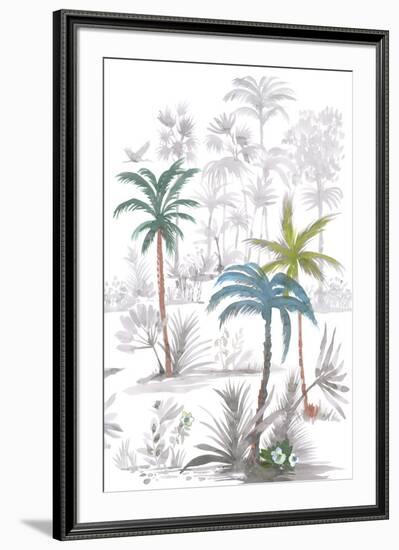 Paradise Parade-Sandra Jacobs-Framed Giclee Print