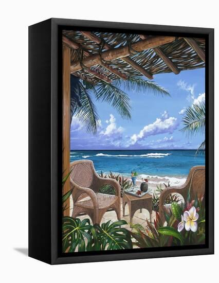 Paradise Porch-Scott Westmoreland-Framed Stretched Canvas