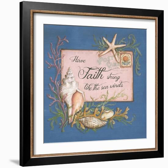 Paradise Postcards II-Kate McRostie-Framed Art Print