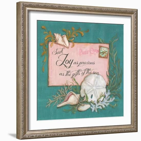 Paradise Postcards III-Kate McRostie-Framed Art Print