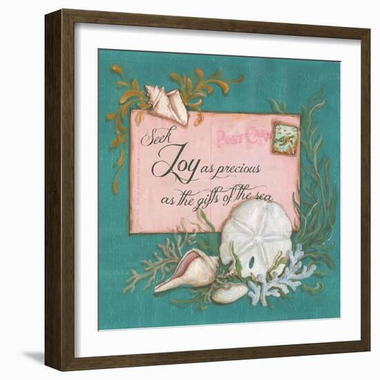 Paradise Postcards III-Kate McRostie-Framed Art Print