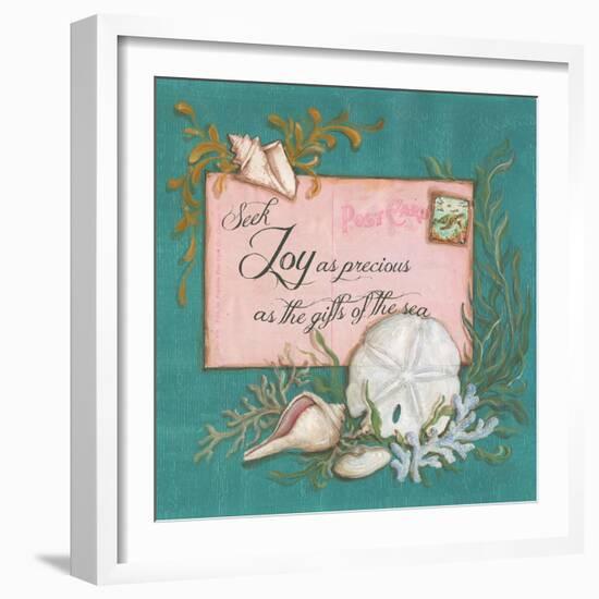 Paradise Postcards III-Kate McRostie-Framed Art Print