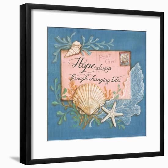 Paradise Postcards IV-Kate McRostie-Framed Art Print