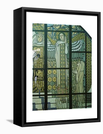Paradise, Stained Glass Window-Kolo Moser-Framed Premier Image Canvas