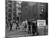 Paradise Street Football-null-Mounted Photographic Print