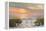Paradise Sunset-Diane Romanello-Framed Stretched Canvas