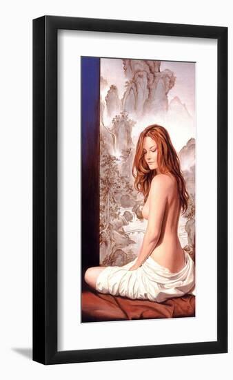 Paradise-Edson Campos-Framed Art Print