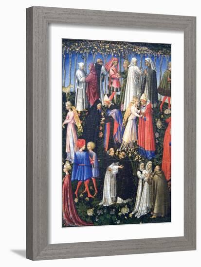 Paradise-Giovanni di Paolo-Framed Art Print