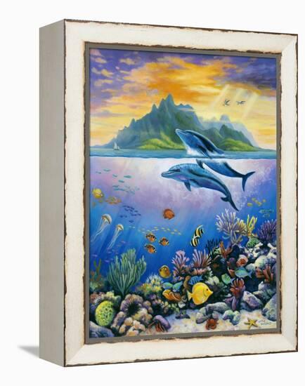 Paradise-John Zaccheo-Framed Premier Image Canvas