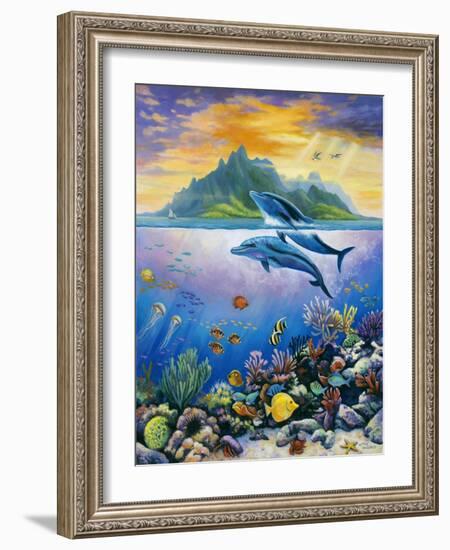 Paradise-John Zaccheo-Framed Giclee Print