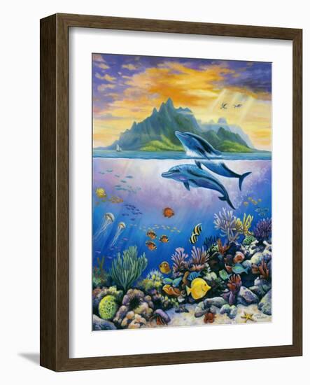 Paradise-John Zaccheo-Framed Giclee Print