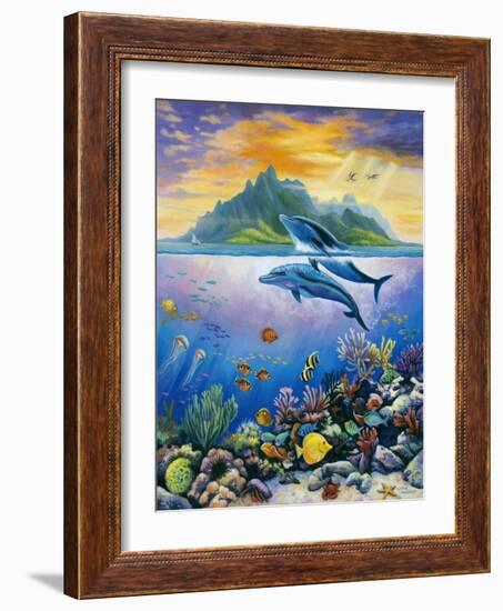 Paradise-John Zaccheo-Framed Giclee Print