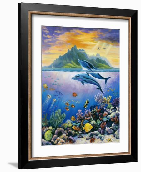 Paradise-John Zaccheo-Framed Giclee Print