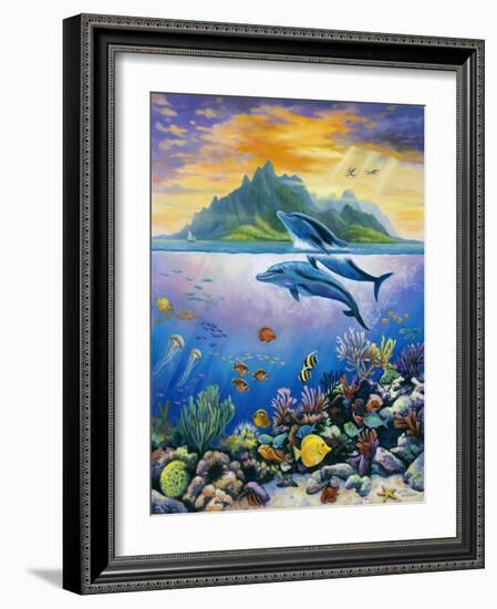 Paradise-John Zaccheo-Framed Giclee Print