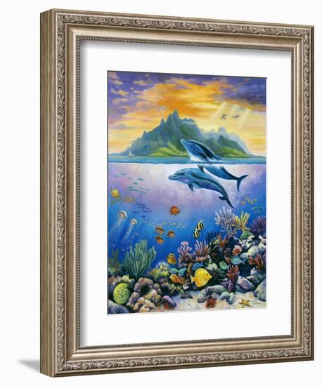 Paradise-John Zaccheo-Framed Giclee Print