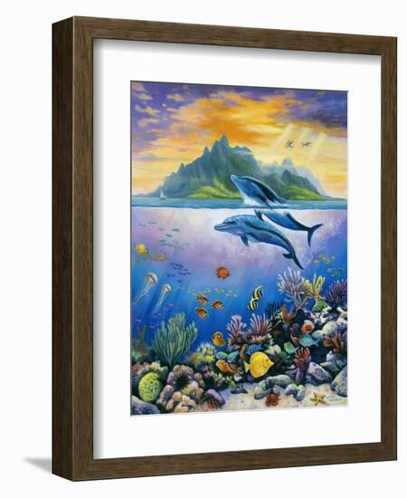 Paradise-John Zaccheo-Framed Giclee Print