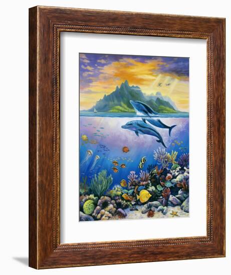 Paradise-John Zaccheo-Framed Giclee Print