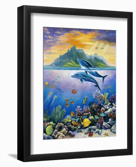 Paradise-John Zaccheo-Framed Giclee Print