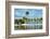 Paradisiacal Beach overlooking Downtown Miami - Florida-Philippe Hugonnard-Framed Photographic Print