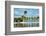 Paradisiacal Beach overlooking Downtown Miami - Florida-Philippe Hugonnard-Framed Photographic Print