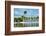 Paradisiacal Beach overlooking Downtown Miami - Florida-Philippe Hugonnard-Framed Photographic Print