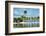 Paradisiacal Beach overlooking Downtown Miami - Florida-Philippe Hugonnard-Framed Photographic Print