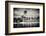 Paradisiacal Beach overlooking Downtown Miami - Florida-Philippe Hugonnard-Framed Photographic Print