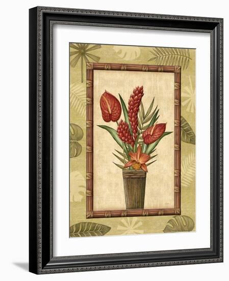 Paradisio Bouquet I-Charlene Audrey-Framed Art Print