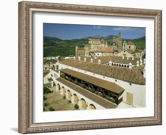 Parador and Monastery, Guadalupe, Caceres, Extremadura, Spain-Michael Busselle-Framed Photographic Print