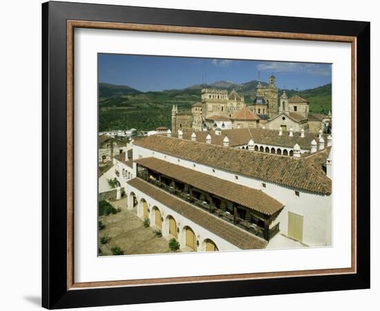 Parador and Monastery, Guadalupe, Caceres, Extremadura, Spain-Michael Busselle-Framed Photographic Print