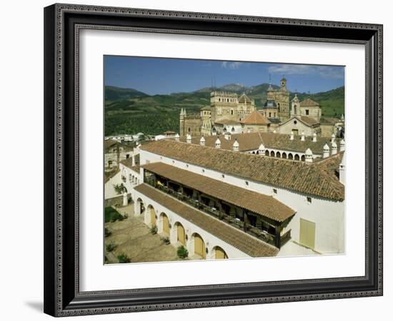 Parador and Monastery, Guadalupe, Caceres, Extremadura, Spain-Michael Busselle-Framed Photographic Print