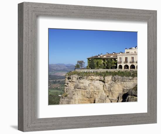 Parador, Ronda, Malaga Province, Andalucia, Spain, Europe-Jeremy Lightfoot-Framed Photographic Print