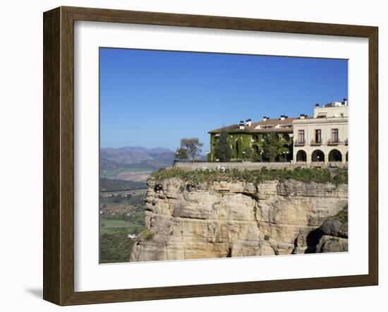 Parador, Ronda, Malaga Province, Andalucia, Spain, Europe-Jeremy Lightfoot-Framed Photographic Print