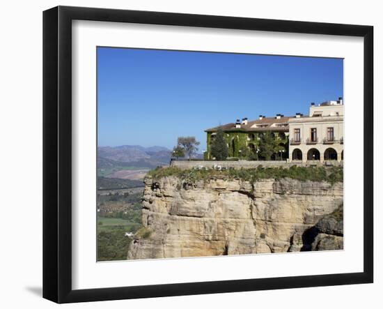 Parador, Ronda, Malaga Province, Andalucia, Spain, Europe-Jeremy Lightfoot-Framed Photographic Print