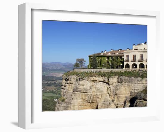 Parador, Ronda, Malaga Province, Andalucia, Spain, Europe-Jeremy Lightfoot-Framed Photographic Print