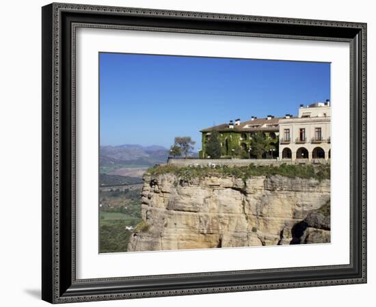 Parador, Ronda, Malaga Province, Andalucia, Spain, Europe-Jeremy Lightfoot-Framed Photographic Print
