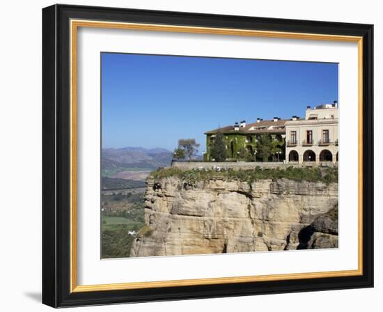 Parador, Ronda, Malaga Province, Andalucia, Spain, Europe-Jeremy Lightfoot-Framed Photographic Print