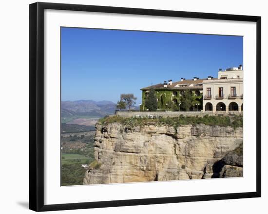 Parador, Ronda, Malaga Province, Andalucia, Spain, Europe-Jeremy Lightfoot-Framed Photographic Print