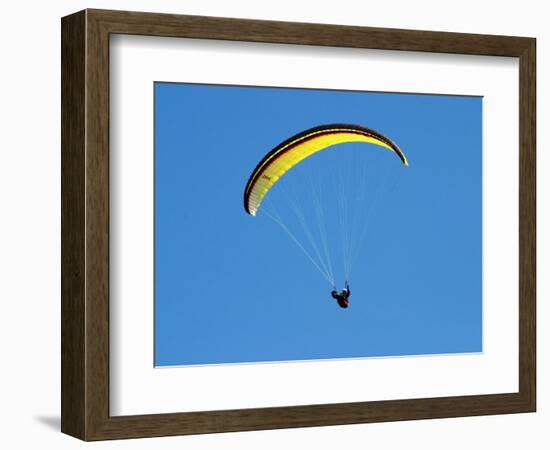 Paraglider, Bright, Victoria, Australia-David Wall-Framed Photographic Print