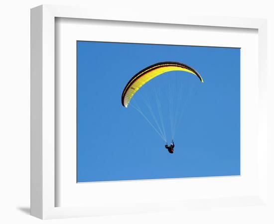 Paraglider, Bright, Victoria, Australia-David Wall-Framed Photographic Print