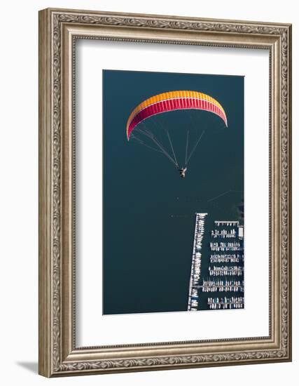 Paraglider, Flight, Paragliding, Enjoyment, Vacation-Frank Fleischmann-Framed Photographic Print