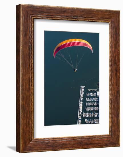 Paraglider, Flight, Paragliding, Enjoyment, Vacation-Frank Fleischmann-Framed Photographic Print