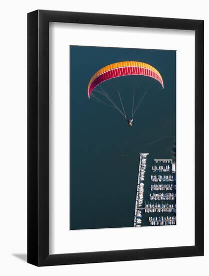 Paraglider, Flight, Paragliding, Enjoyment, Vacation-Frank Fleischmann-Framed Photographic Print