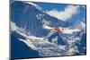 Paragliding in Swiss Alps Jungfrau Region, Switzerland-swisshippo-Mounted Photographic Print