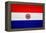 Paraguay Flag Design with Wood Patterning - Flags of the World Series-Philippe Hugonnard-Framed Stretched Canvas
