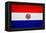 Paraguay Flag Design with Wood Patterning - Flags of the World Series-Philippe Hugonnard-Framed Stretched Canvas