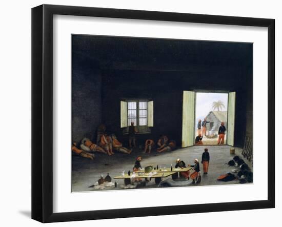 Paraguayan Prisoners During Battle of Yatai in 1865-Candido Lopez-Framed Giclee Print